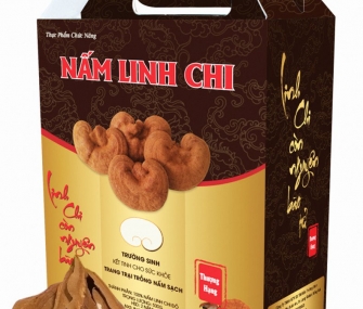 Linh chi Trường Sinh cao cấp thái lát (500g)